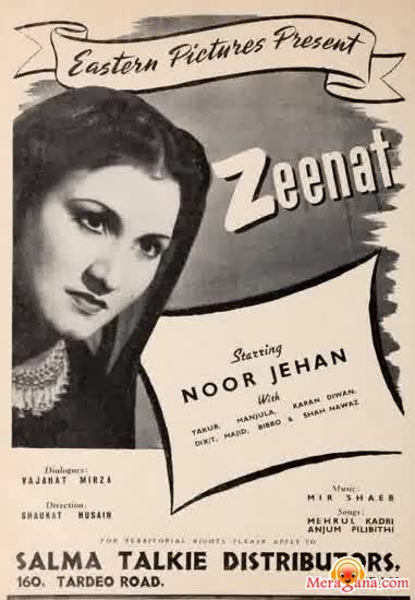 Poster of Zeenat (1945)